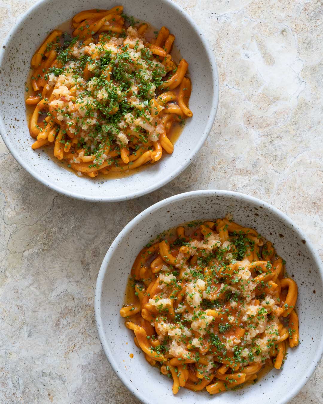 Marinated Prawn Casarecce