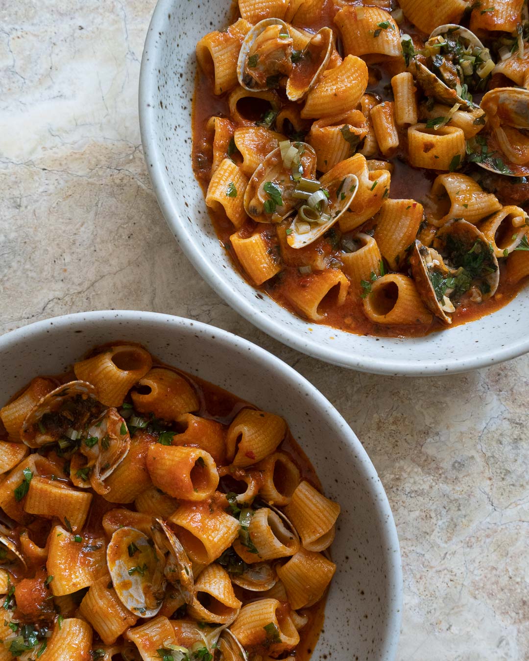 N'duja & Savory Clam Rigatoni