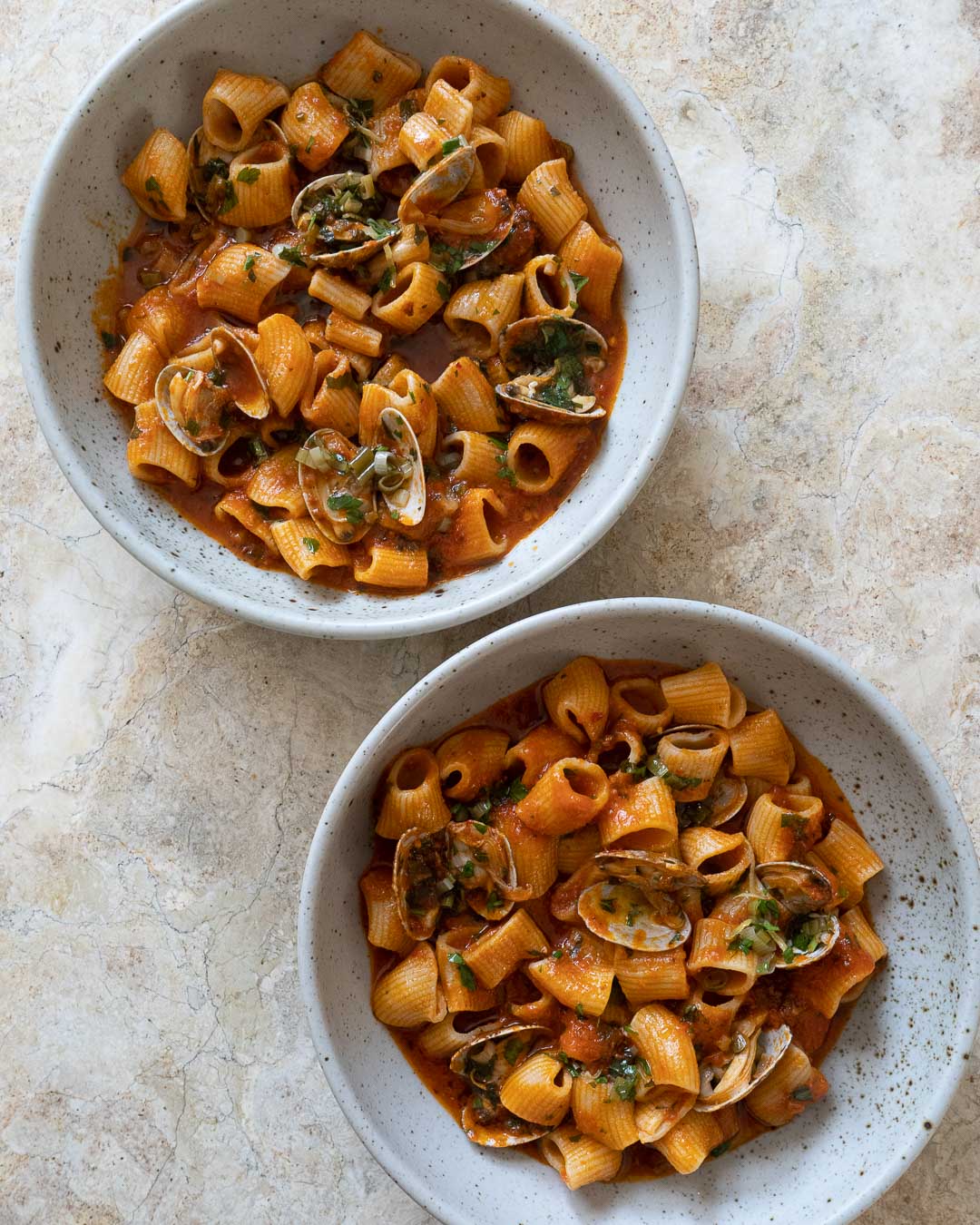 N'duja & Savory Clam Rigatoni