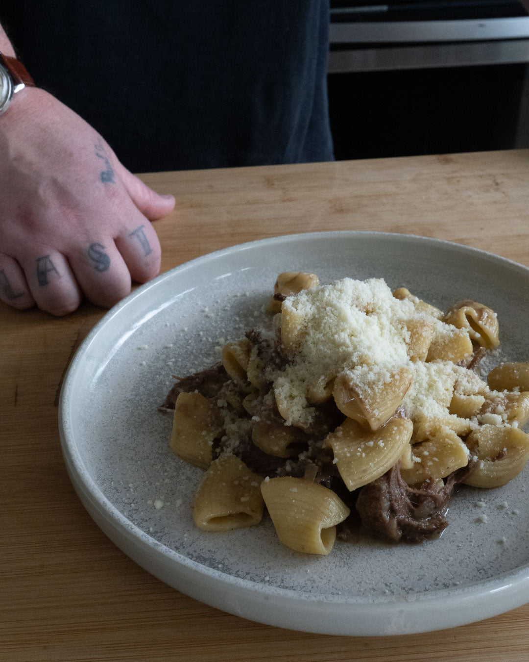 Rigatoni Alla Genovese For Two