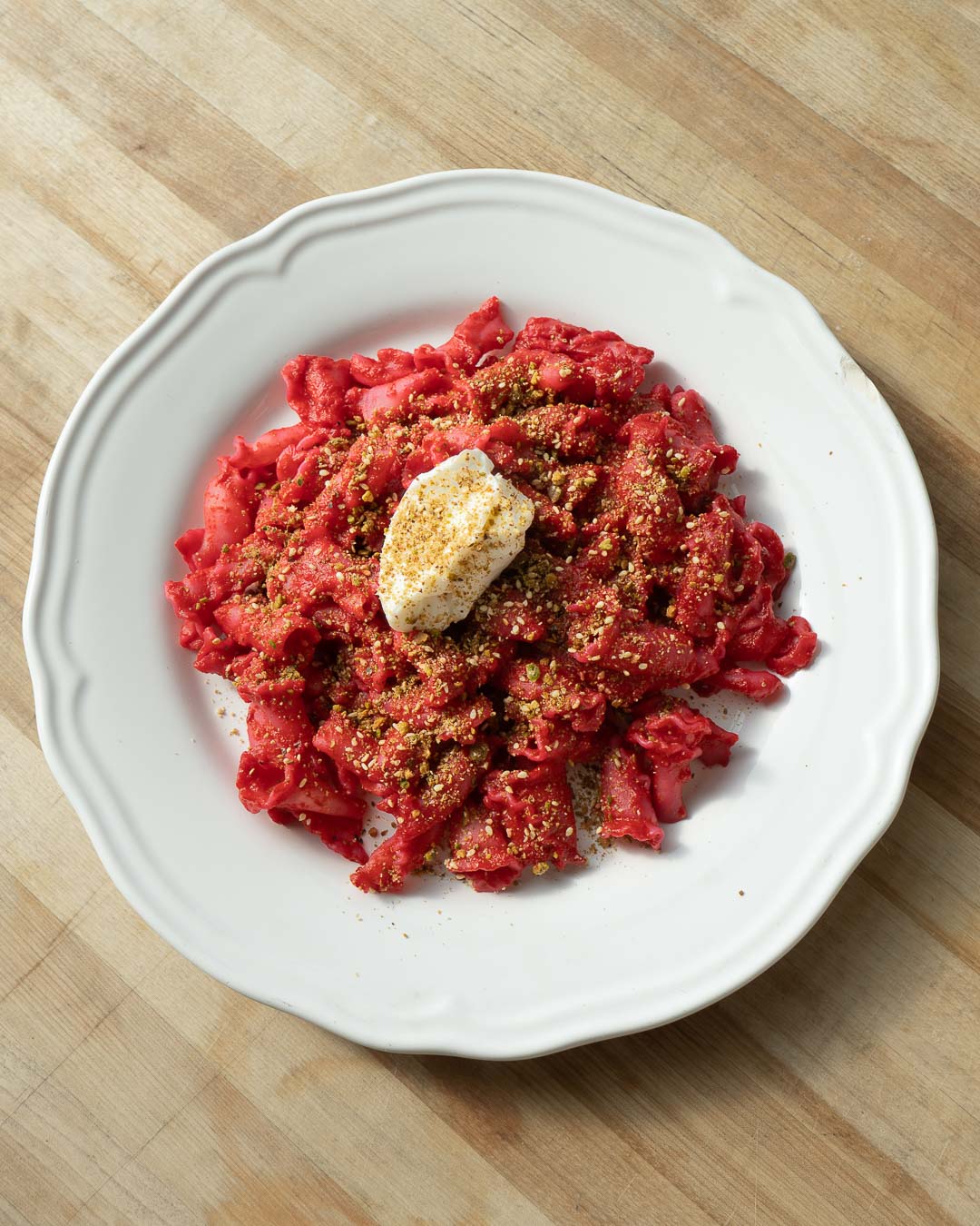 Beetroot Pomodoro Campanelle