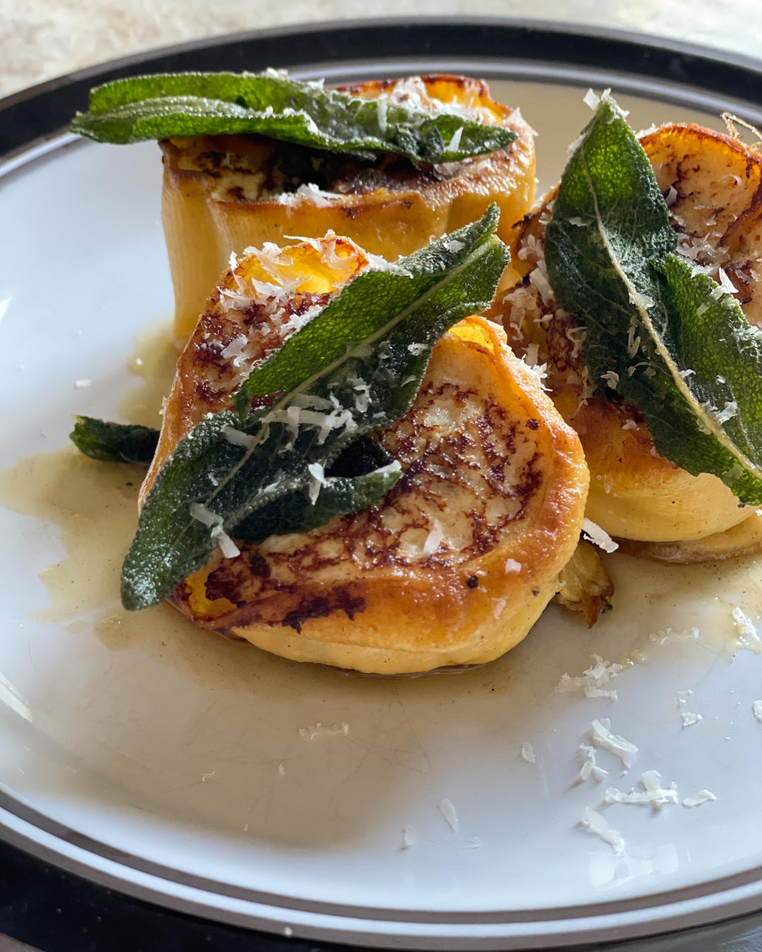 Butternut Squash Rotolo with Sage Brown Butter Kit Instructions
