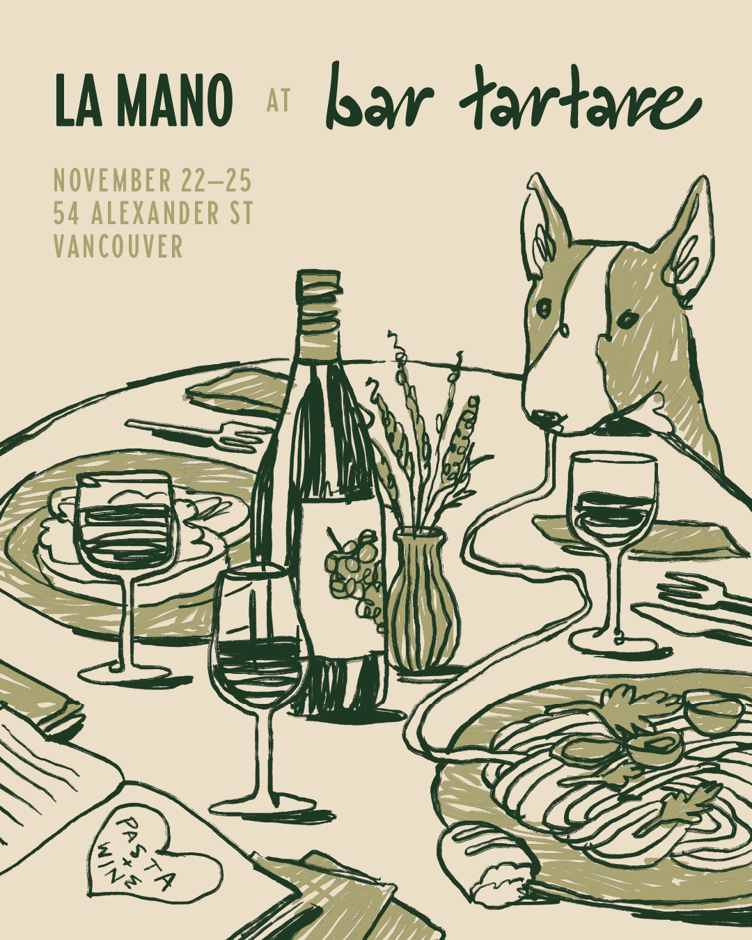 Bar Tartare November 22-25