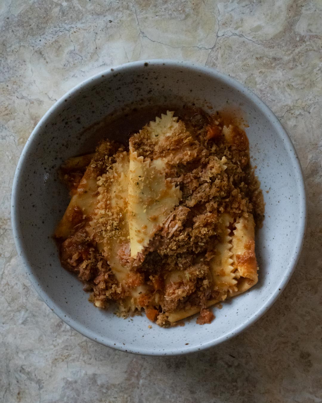 Venetian Duck Ragù Stracci