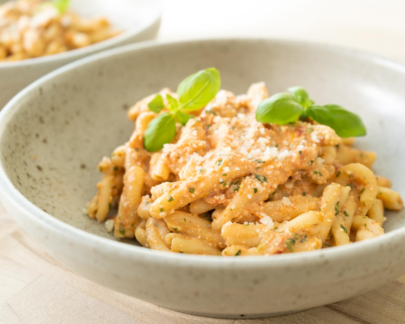 Casarecce With Pesto Alla Siciliana