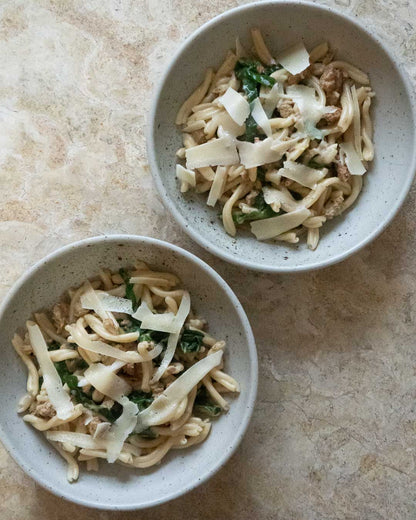 Chicken Sausage & Swiss Chard Casarecce