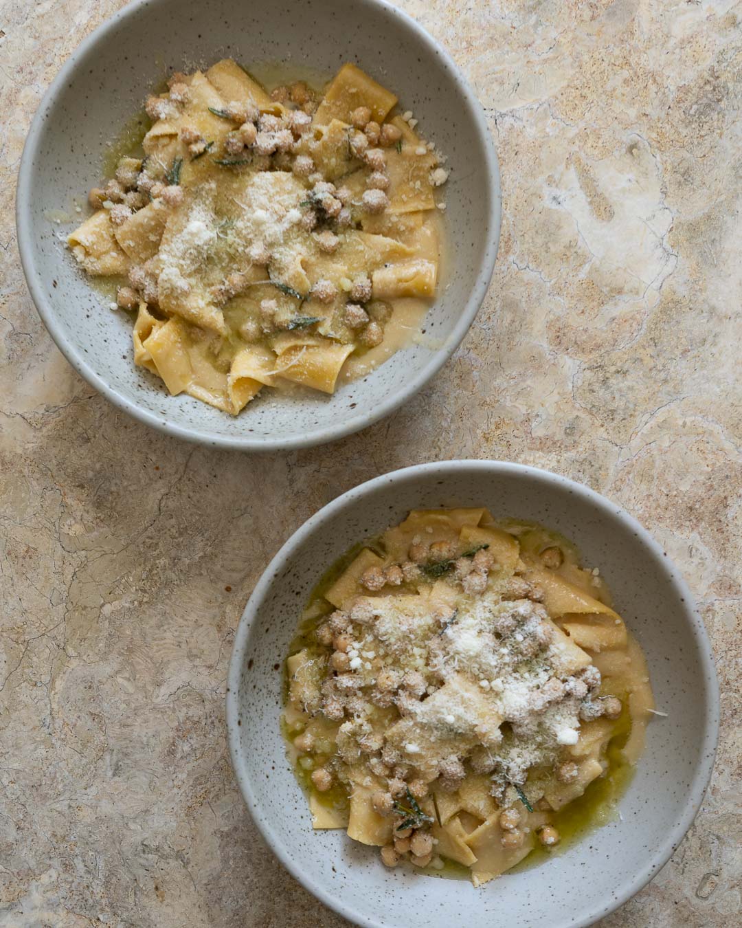 Miso Rosemary Butter Pappardelle