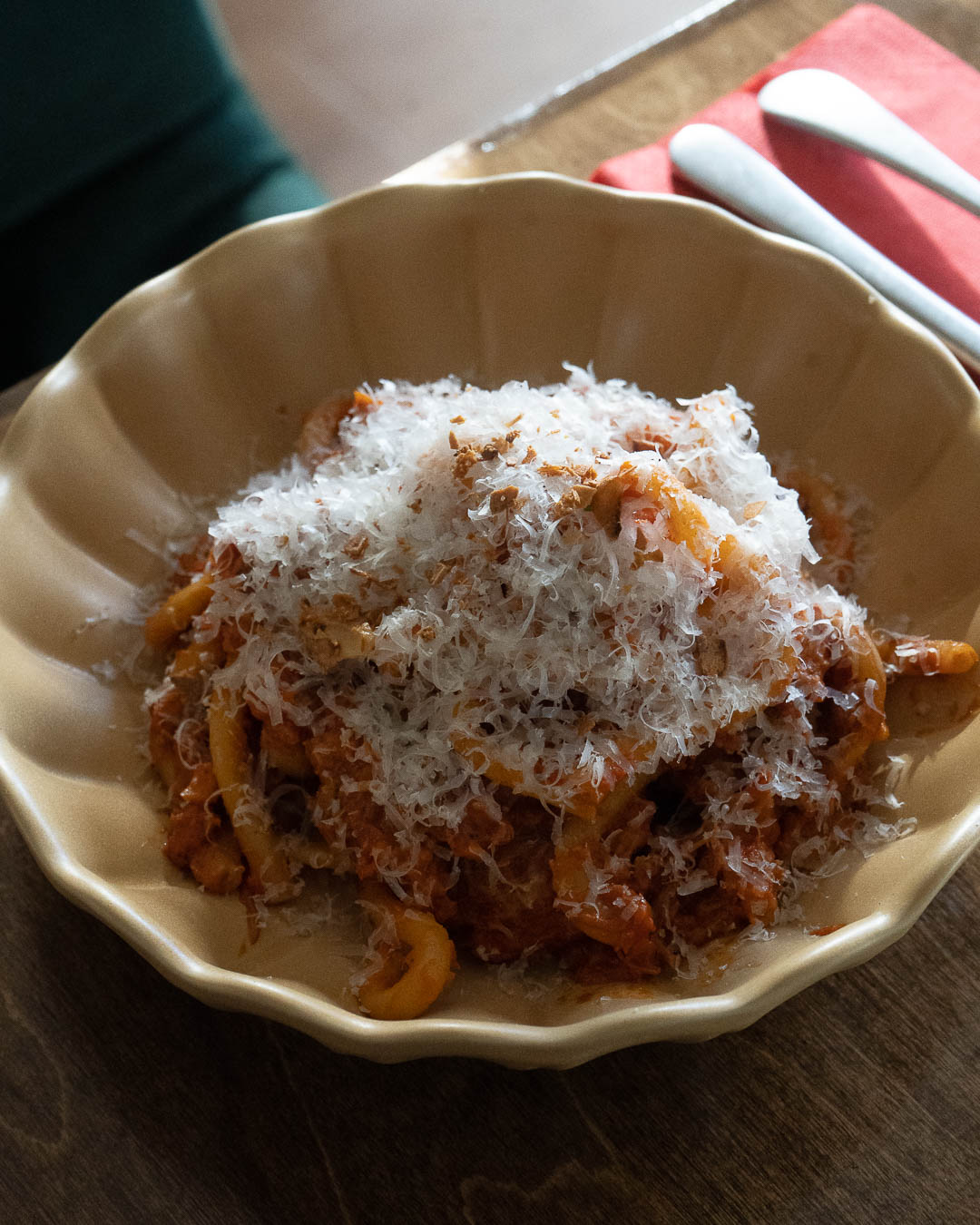 Le Charme Duck Bolognese