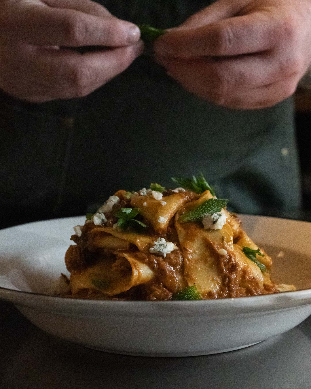 Chef Pigot's Lamb Pappardelle