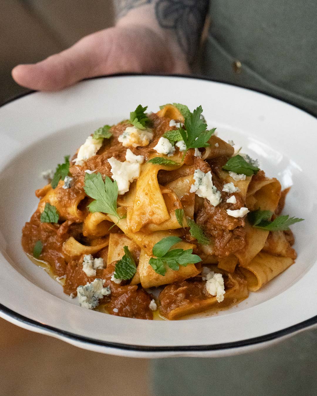 Chef Pigot's Lamb Pappardelle