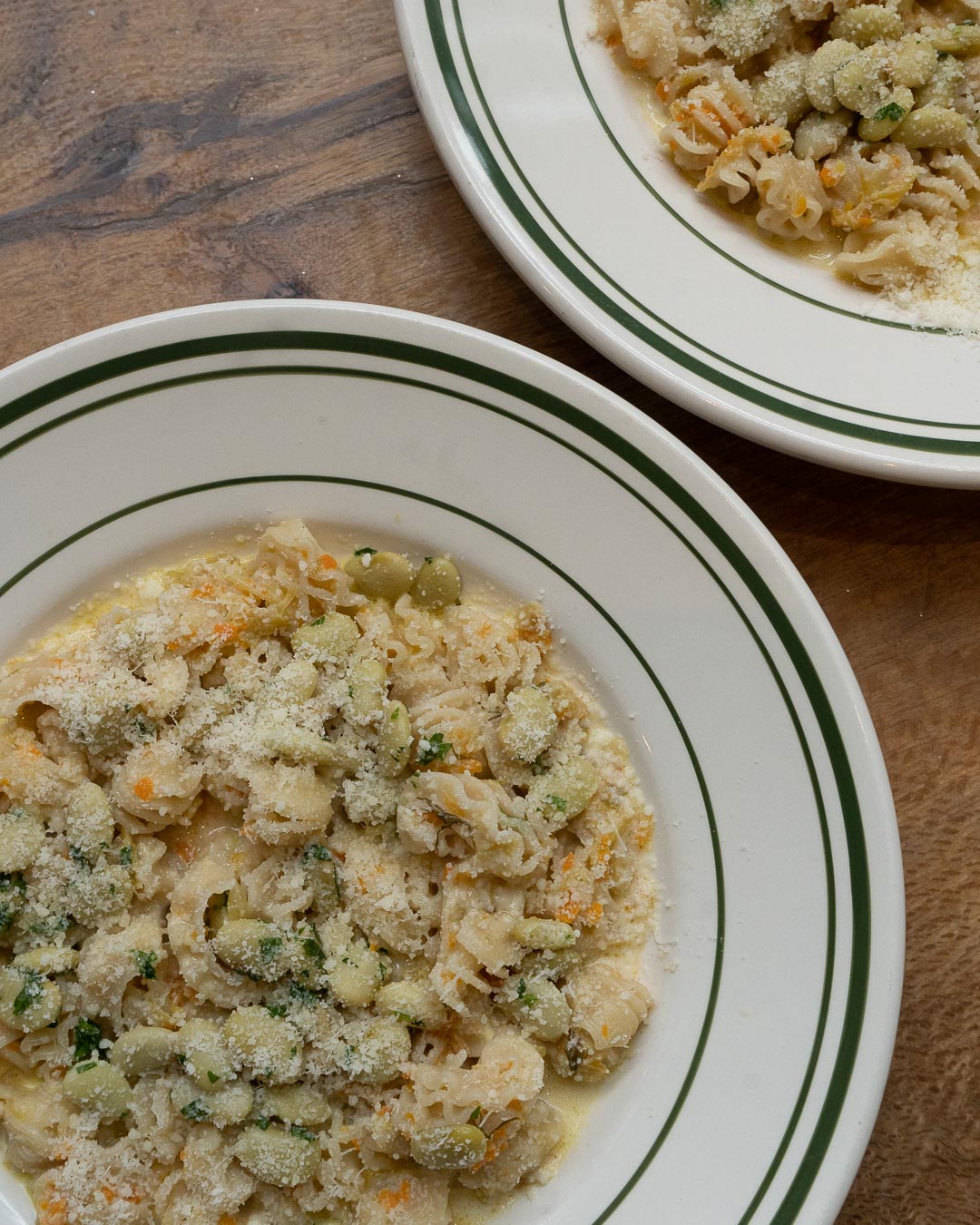White Leek & Butter Bean Radiatore