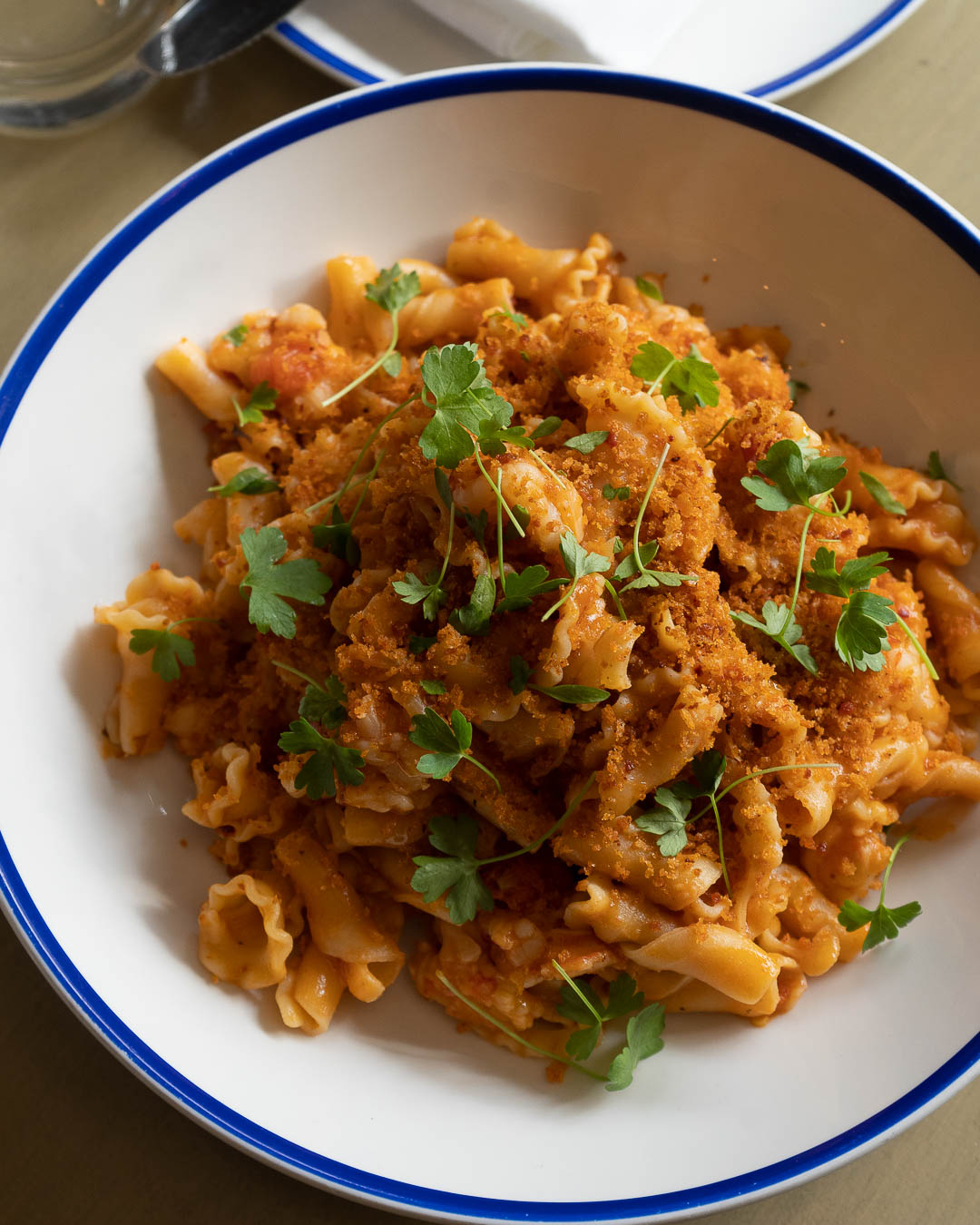 Prawn, Tomato and N’Duja Gigli