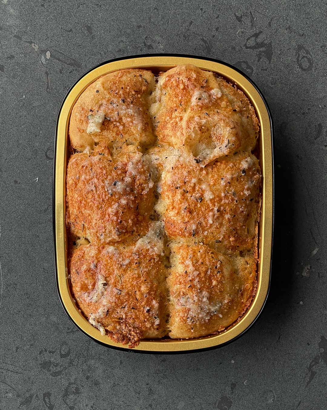 Garlic & Parmesan Pull-Apart Focaccia