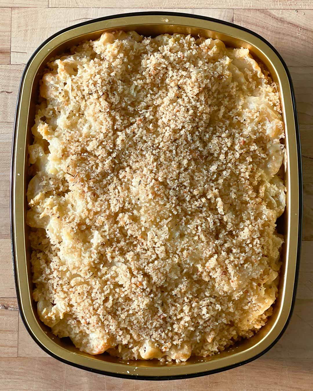 Baked Creste Di Gallo "Mac & Cheese"