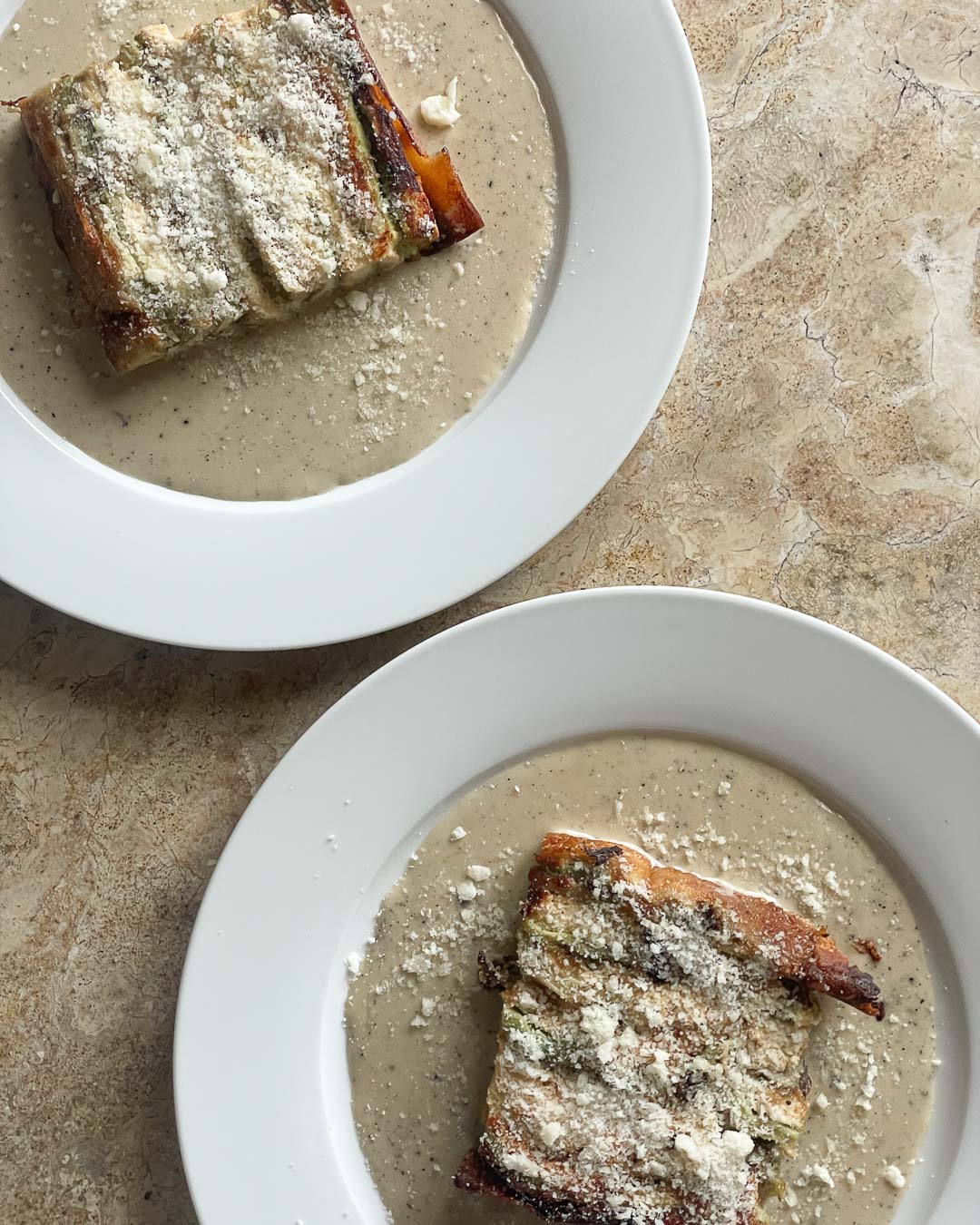 Lasagna Cacio e Pepe