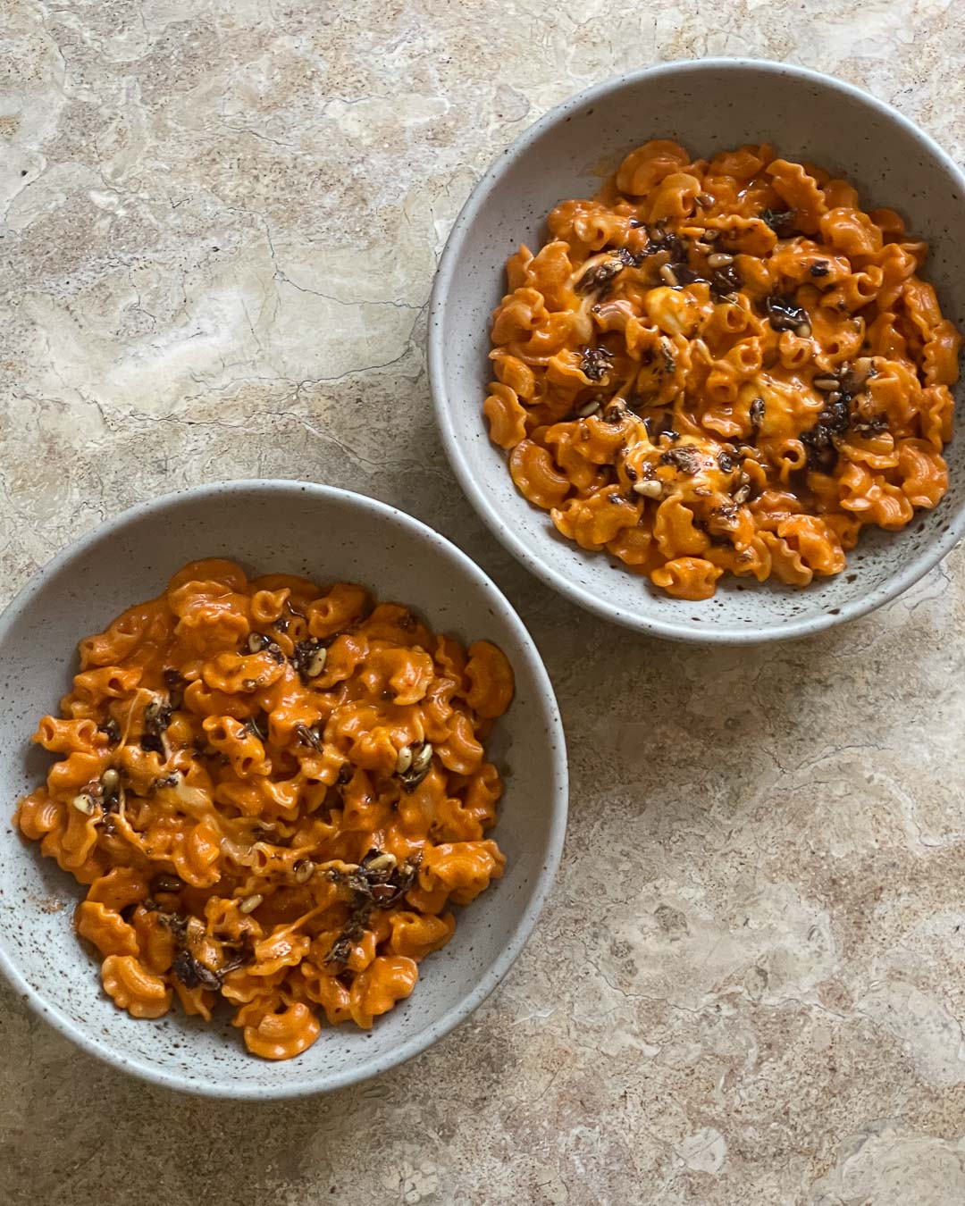 Spicy Vodka "Mac & Cheese"