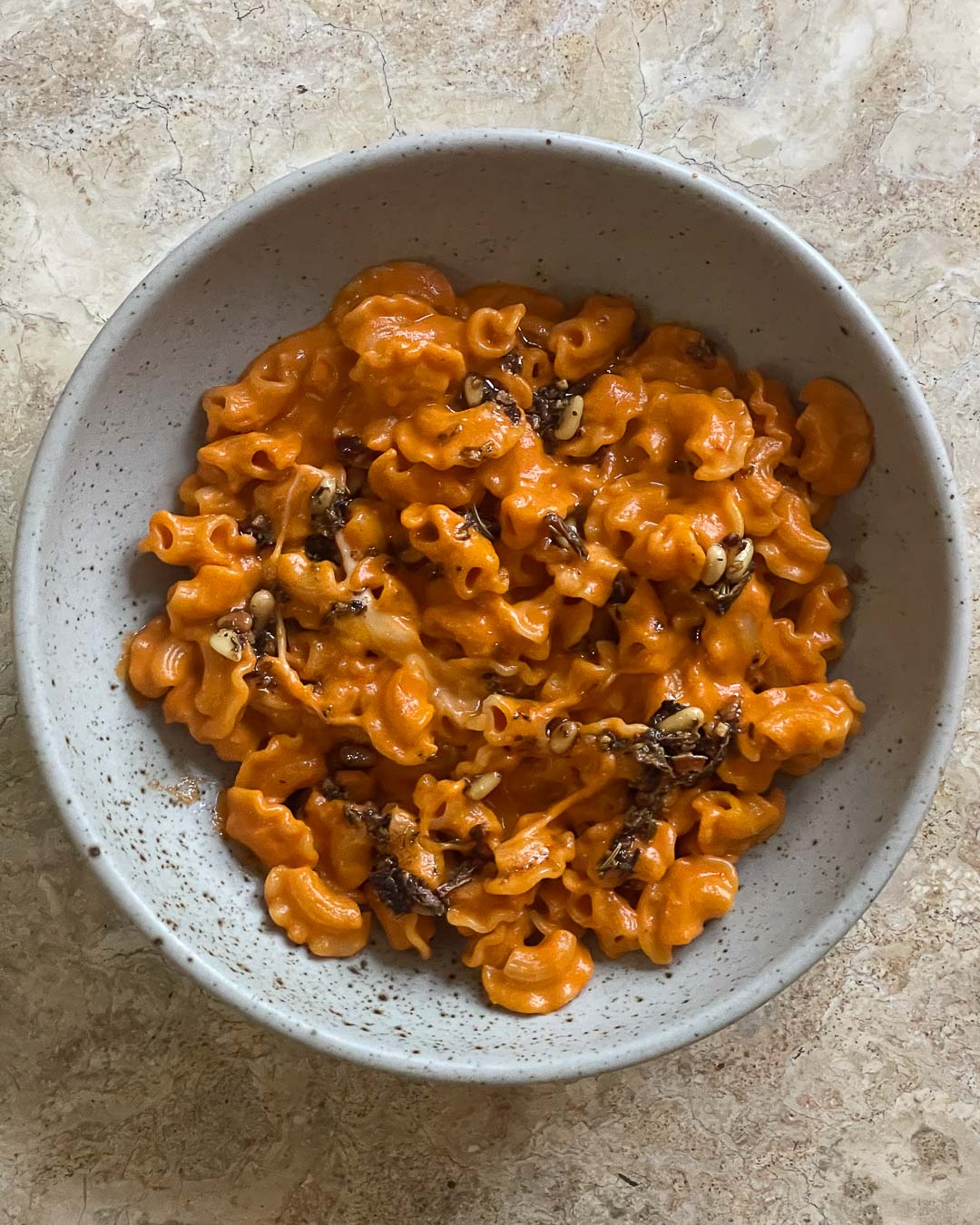 Spicy Vodka "Mac & Cheese"