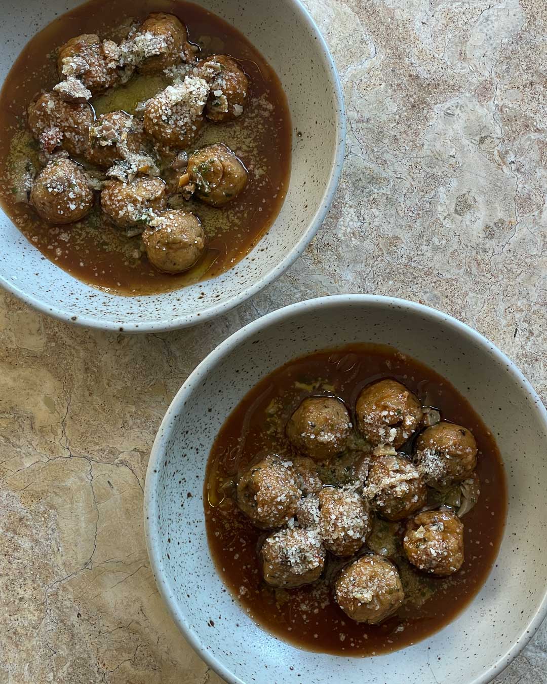 Canederli En Porcini Brodo