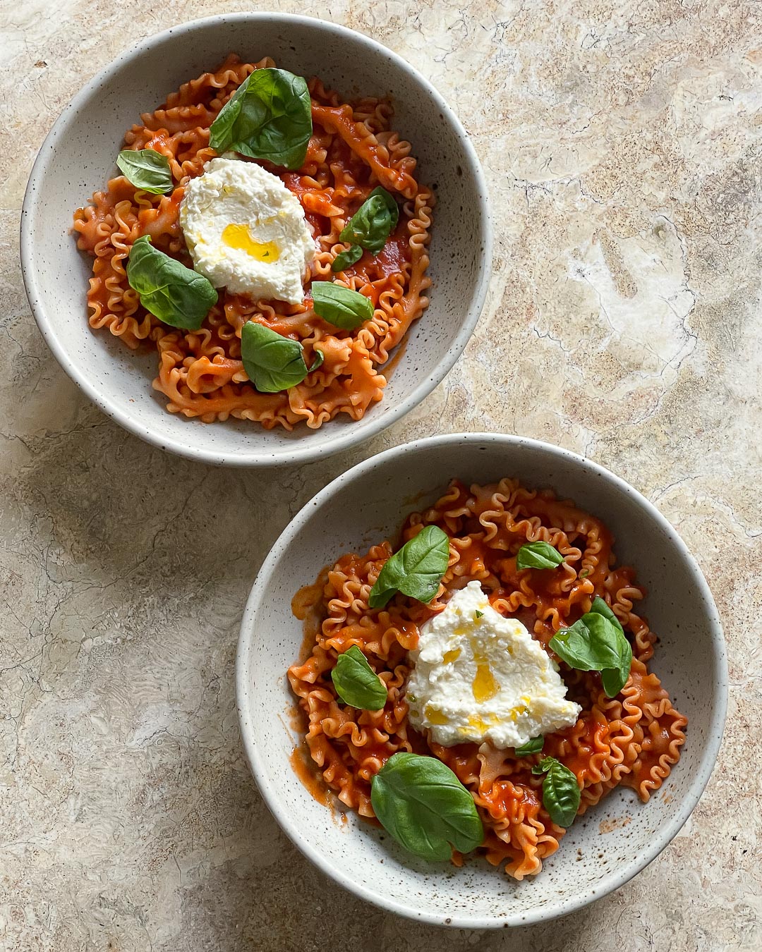 Smoked Tomato Mafaldine