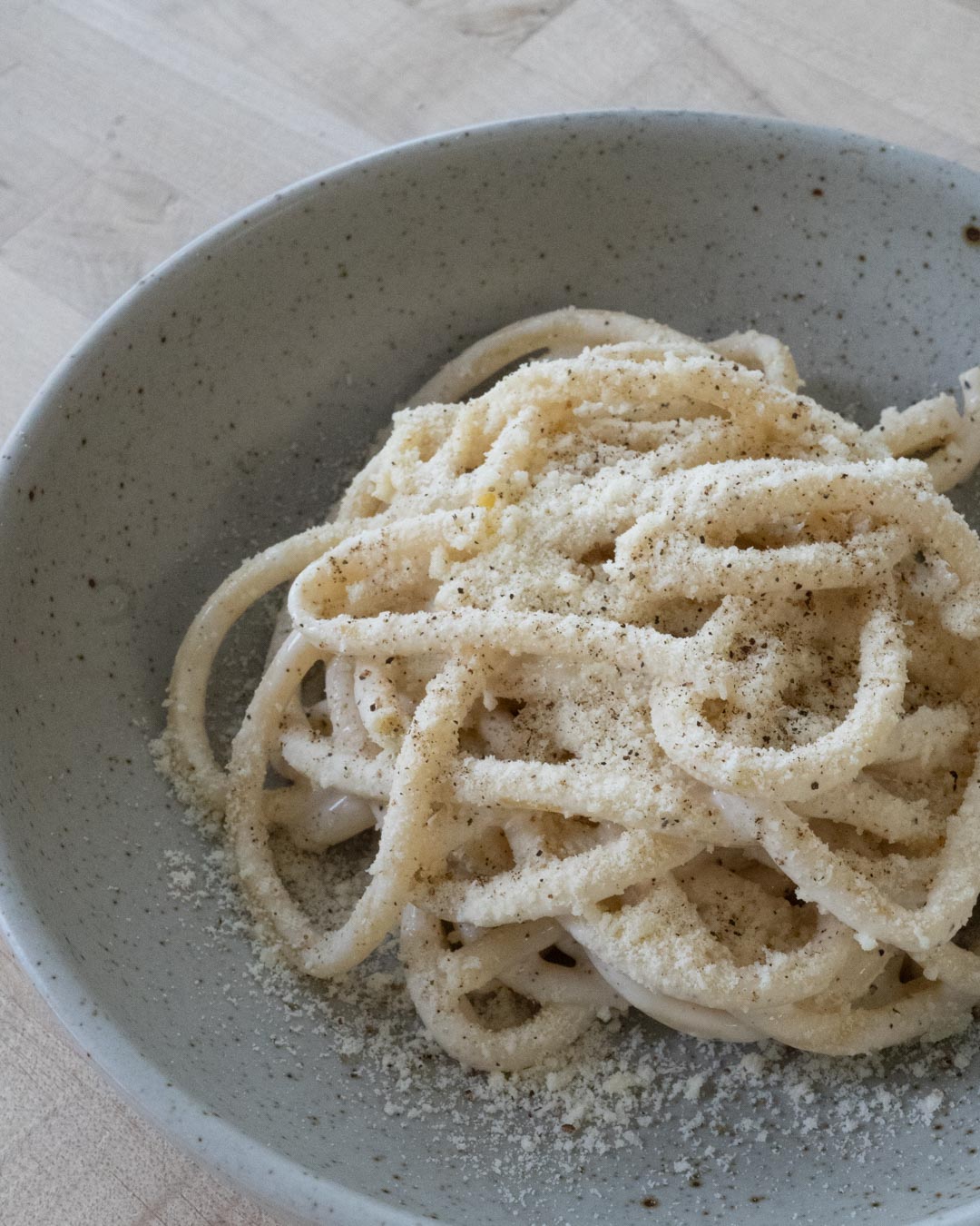 Bucatini Cacio e Pepe For Two