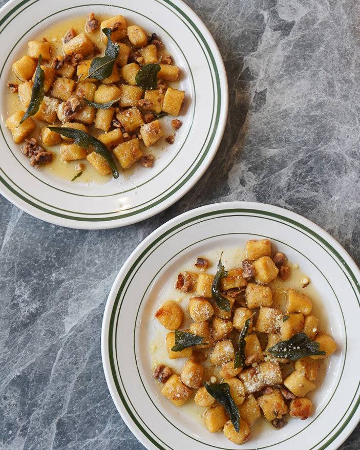 Squash Gnocchi with Brown Butter & Sage