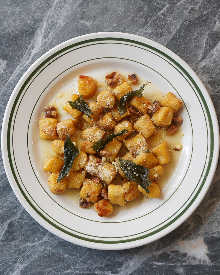Squash Gnocchi with Brown Butter & Sage
