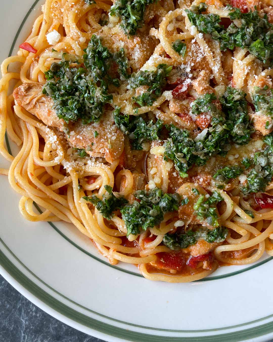 Spaghetti Cacciatore