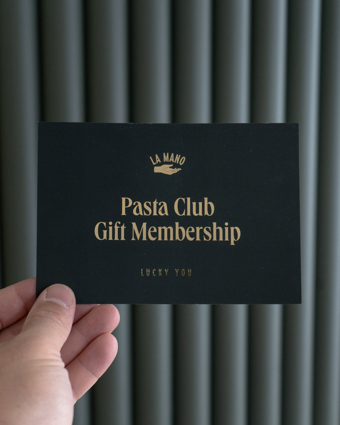 Pasta Club Gift Membership (Printed Gift Card)