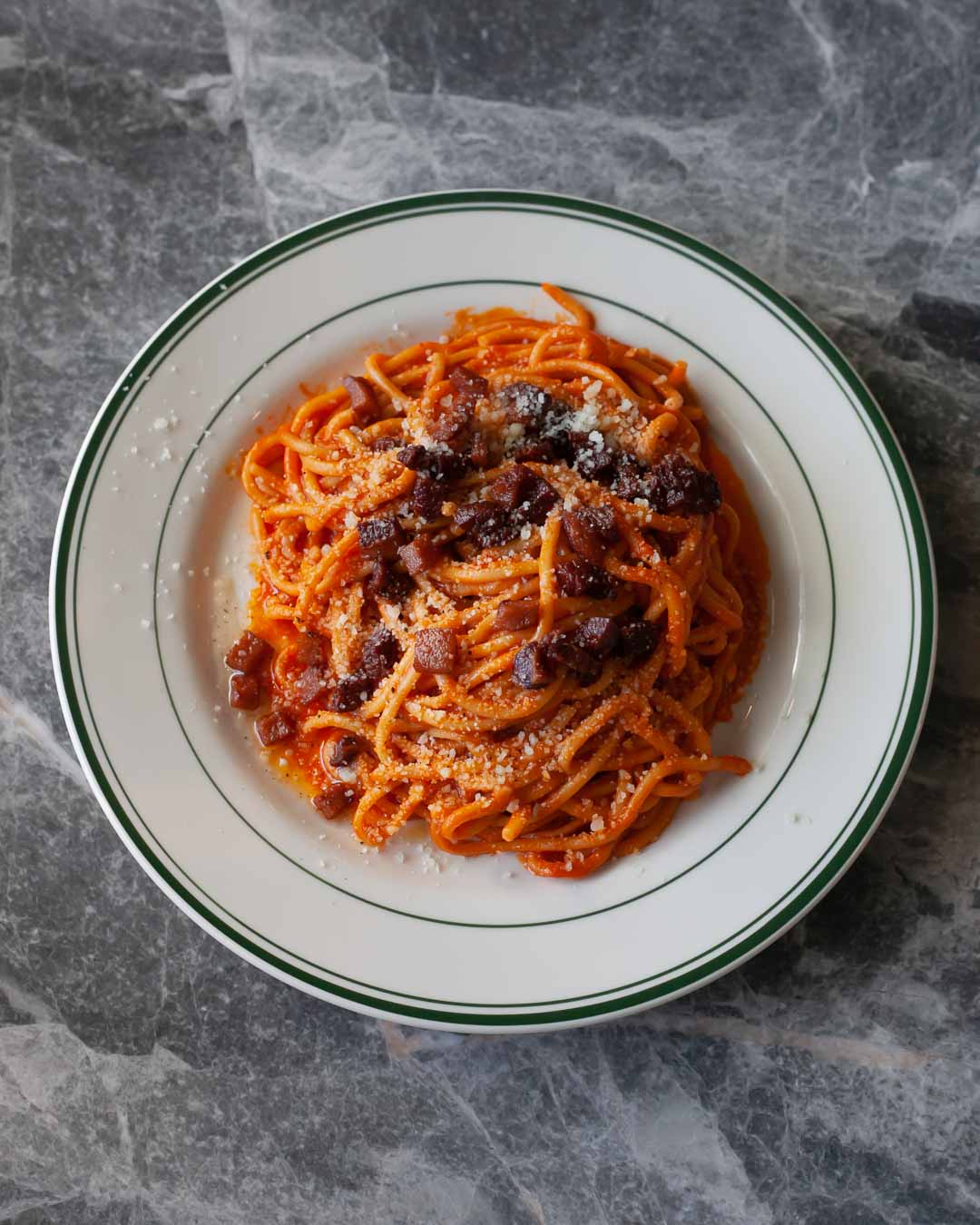 Spaghetti All'Amatriciana For Two